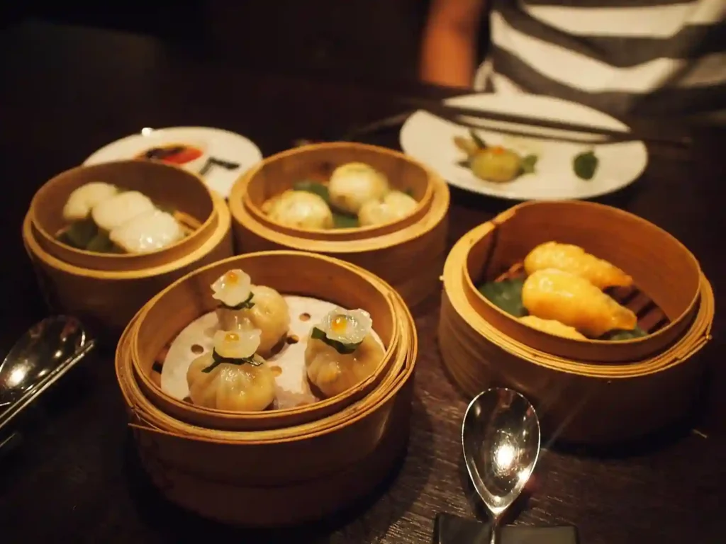 Multiple dishes available at China One Binghamton