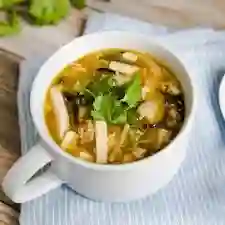 hot and sour soup at china one