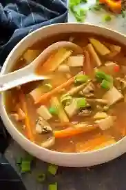 hot and sour soup at china one