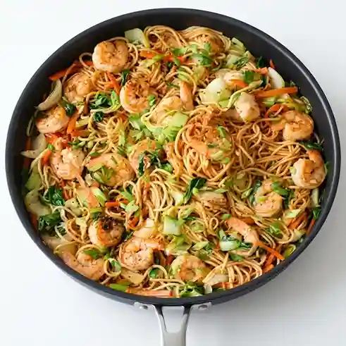 China One Complete Guide 16 shrimp lo mein