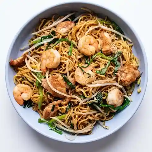 China One Complete Guide 34 shrimp chow mein